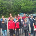 D-Jugend beim GoKart fahren D-Jugend beim GoKart fahren